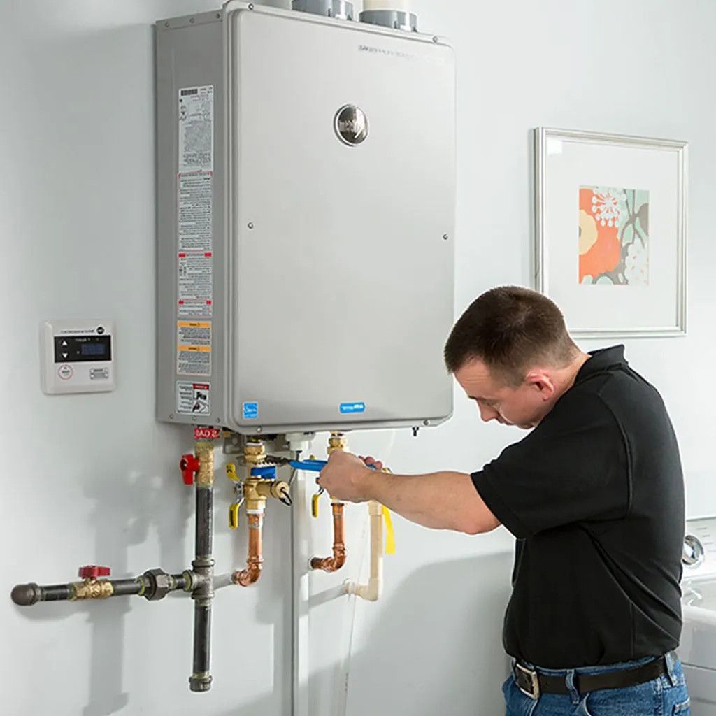 tankless water heater repair in Coffeyville, KS